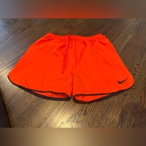 Nike dri/fit slim fit Vibrant Orange Sports Shorts